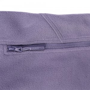 Women’s full zip double side sustainable polar fleece jacket