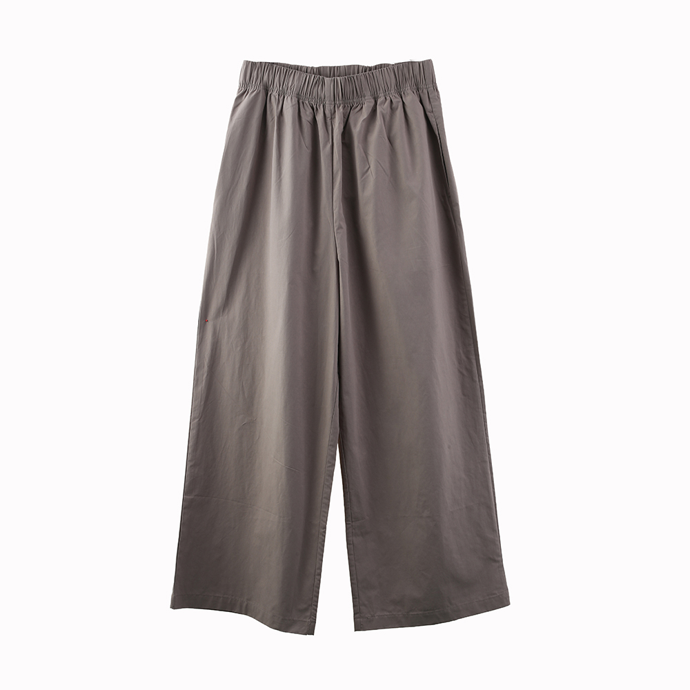 Custom Women 100% Cotton Woven Fabric Lightweight Pants